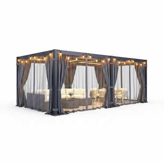 Valora Louvered Retreat Pergola